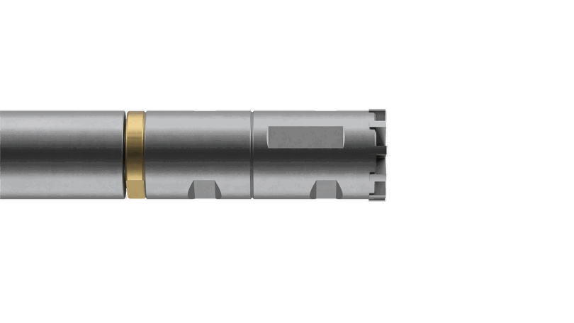 Well Miller for Hardware Milling tool with a metallic body, gold-colored ring, and precision cutting edges for efficient downhole milling.